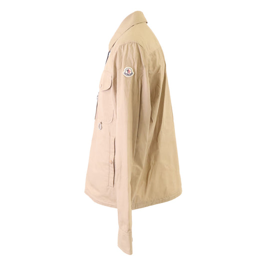 MONCLER モンクレール 新品同様 25年製 CAMICIA ジップアップシャツジャケット ジャケット