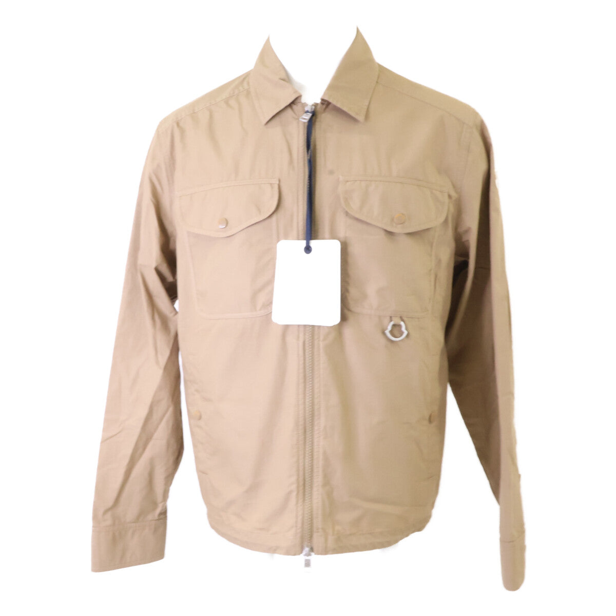 MONCLER モンクレール 新品同様 25年製 CAMICIA ジップアップシャツジャケット ジャケット