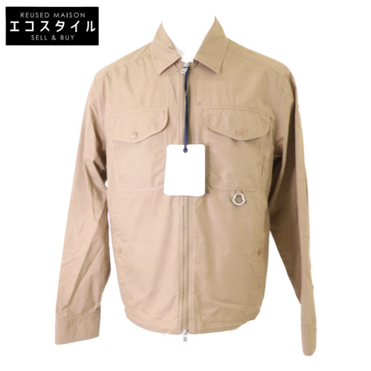 MONCLER モンクレール 新品同様 25年製 CAMICIA ジップアップシャツジャケット ジャケット