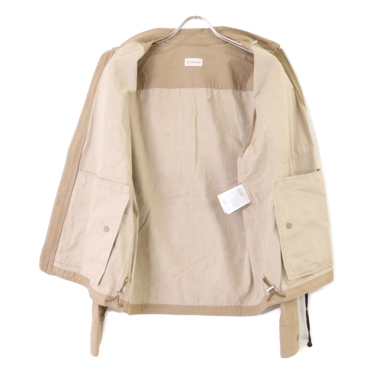 MONCLER モンクレール 新品同様 25年製 CAMICIA ジップアップシャツジャケット ジャケット