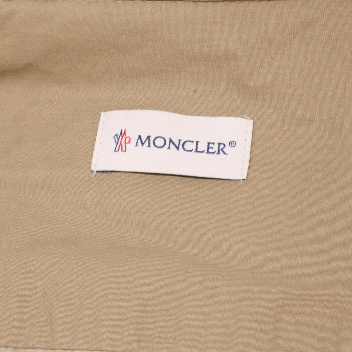 MONCLER モンクレール 新品同様 25年製 CAMICIA ジップアップシャツジャケット ジャケット