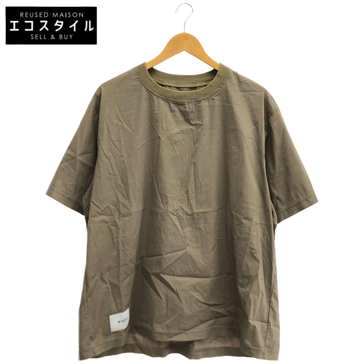(W)TAPS ダブルタップス PEEP SS NYCO. BROADCLOTH/211GWDT-SHM03 Tシャツ トップス