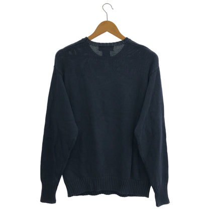 RALPHLAUREN ラルフローレン 90S ゴルフ柄 ネイビー コットンニット トップス