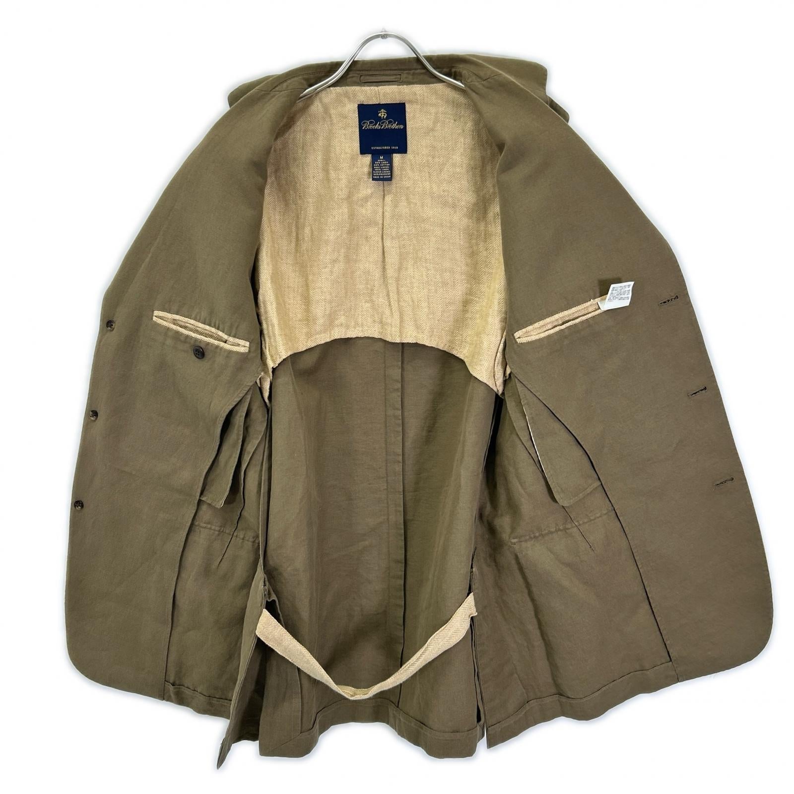 BrooksBrothers ブルックスブラザーズ カーキ 3B テーラードジャケット ジャケット