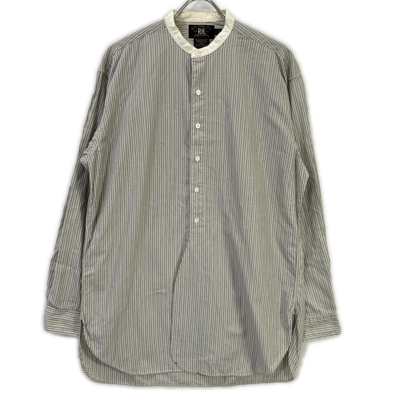 RRL ダブルアールエル 90s 三ツ星タグ ストライプシャツ トップス