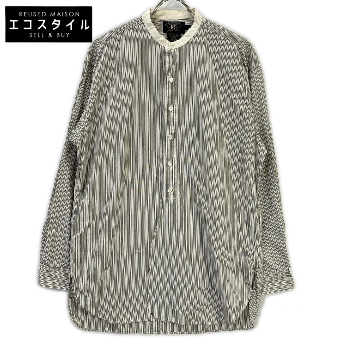 RRL ダブルアールエル 90s 三ツ星タグ ストライプシャツ トップス