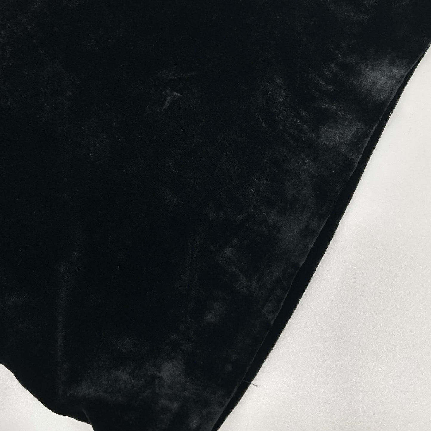 SAINT LAURENT PARIS サンローランパリ 23AW ベルベット ワイドパンツ ブラック704607 Y05PA ボトムス
