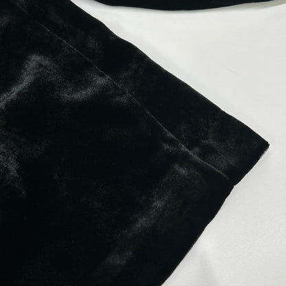 SAINT LAURENT PARIS サンローランパリ 23AW ベルベット ワイドパンツ ブラック704607 Y05PA ボトムス