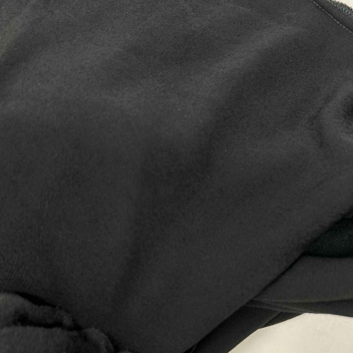 SAINT LAURENT PARIS サンローランパリ 23AW ベルベット ワイドパンツ ブラック704607 Y05PA ボトムス