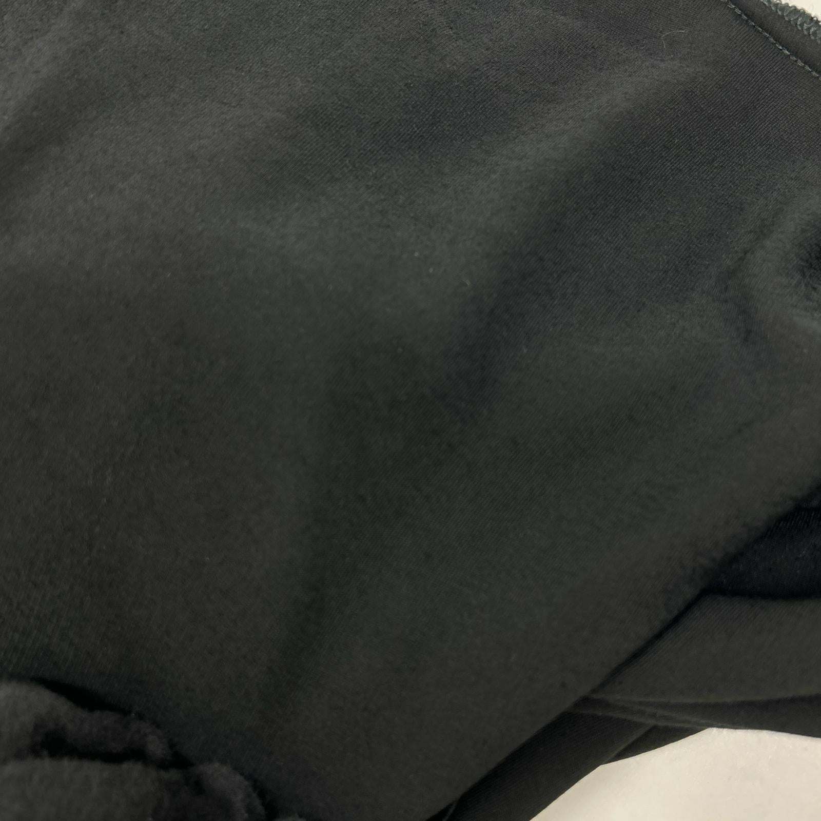 SAINT LAURENT PARIS サンローランパリ 23AW ベルベット ワイドパンツ ブラック704607 Y05PA ボトムス