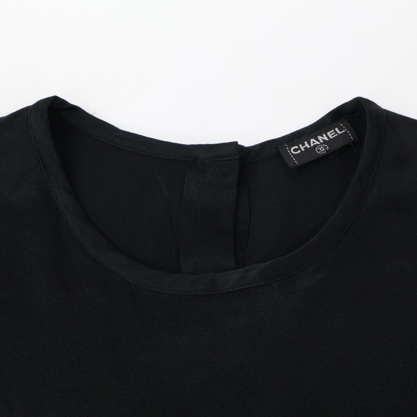 CHANEL シャネル 【国内正規】シルク ノースリーブ ブラウス トップス
