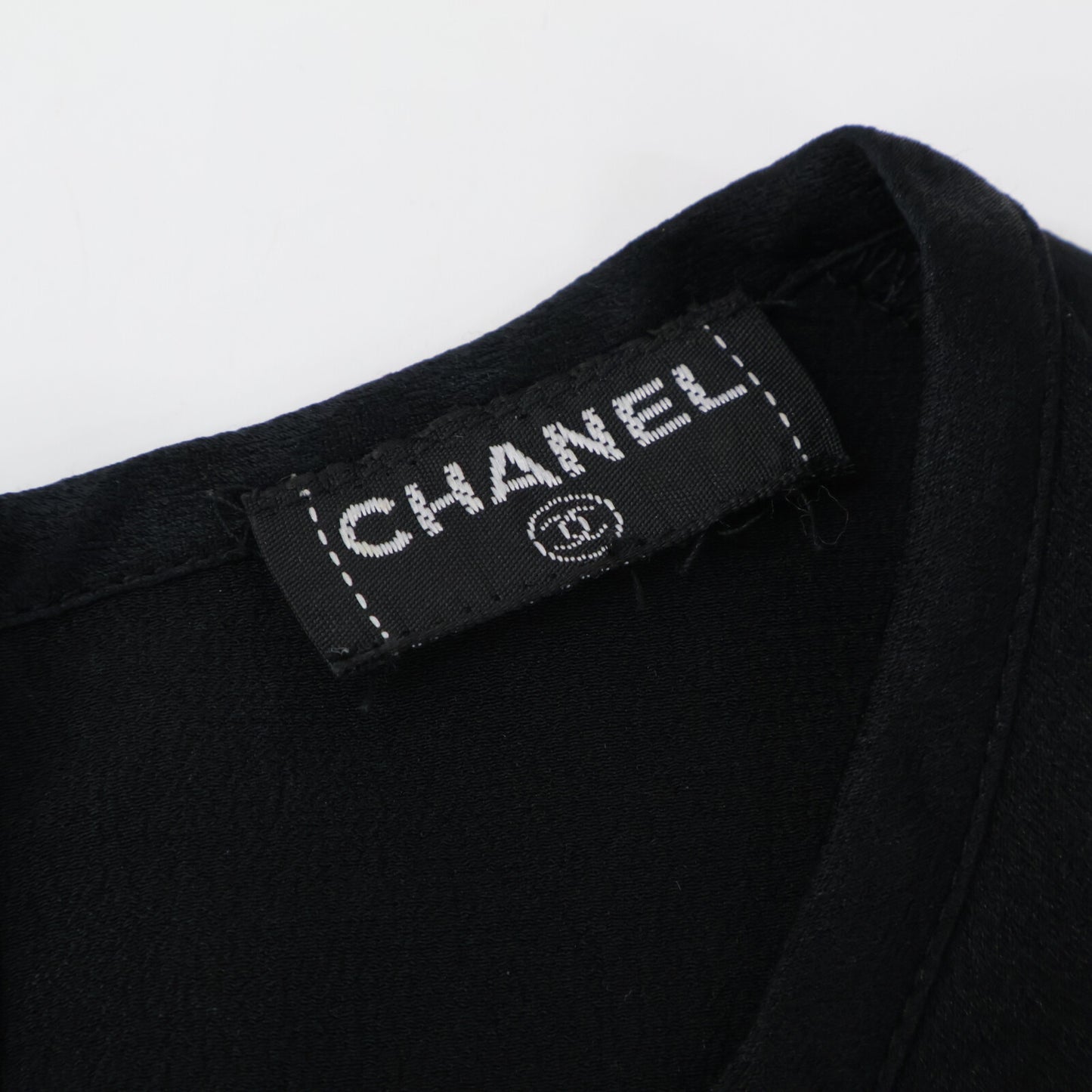 CHANEL シャネル 【国内正規】シルク ノースリーブ ブラウス トップス