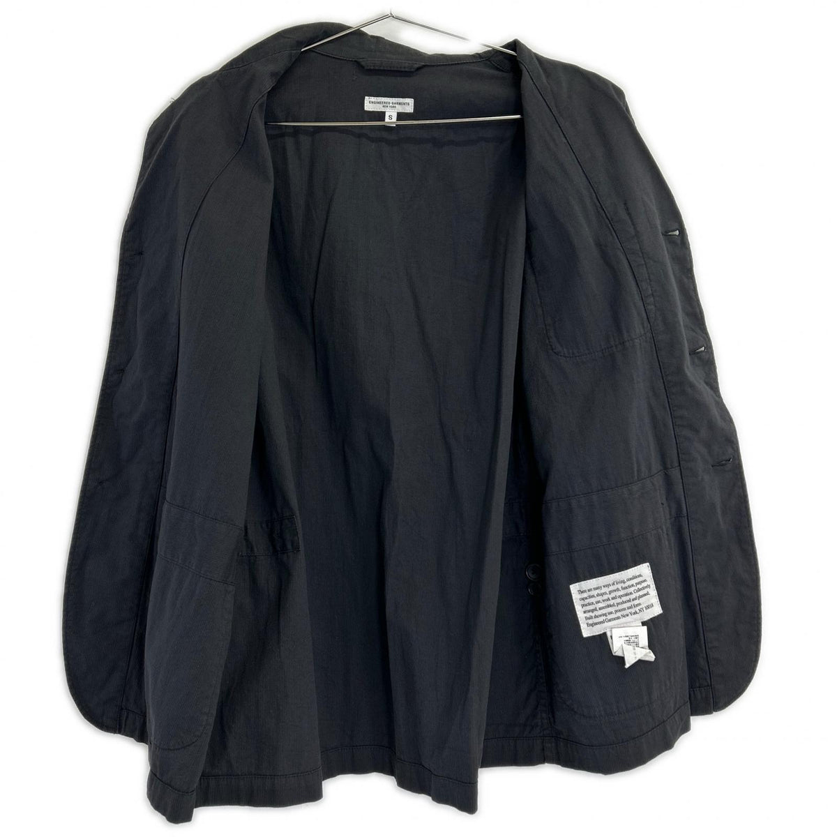 Engineered Garments エンジニアードガーメンツ 3B テーラードジャケット コットン ジャケット