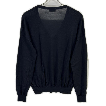 SAINT LAURENT PARIS サンローランパリ 22年 733567 ブラック ウールシルク ニット トップス
