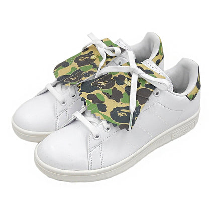 A BATHING APE アベイシングエイプ stan smith スニーカー シューズ メンズ ホワイト 25.5cm IG5916 シューズ