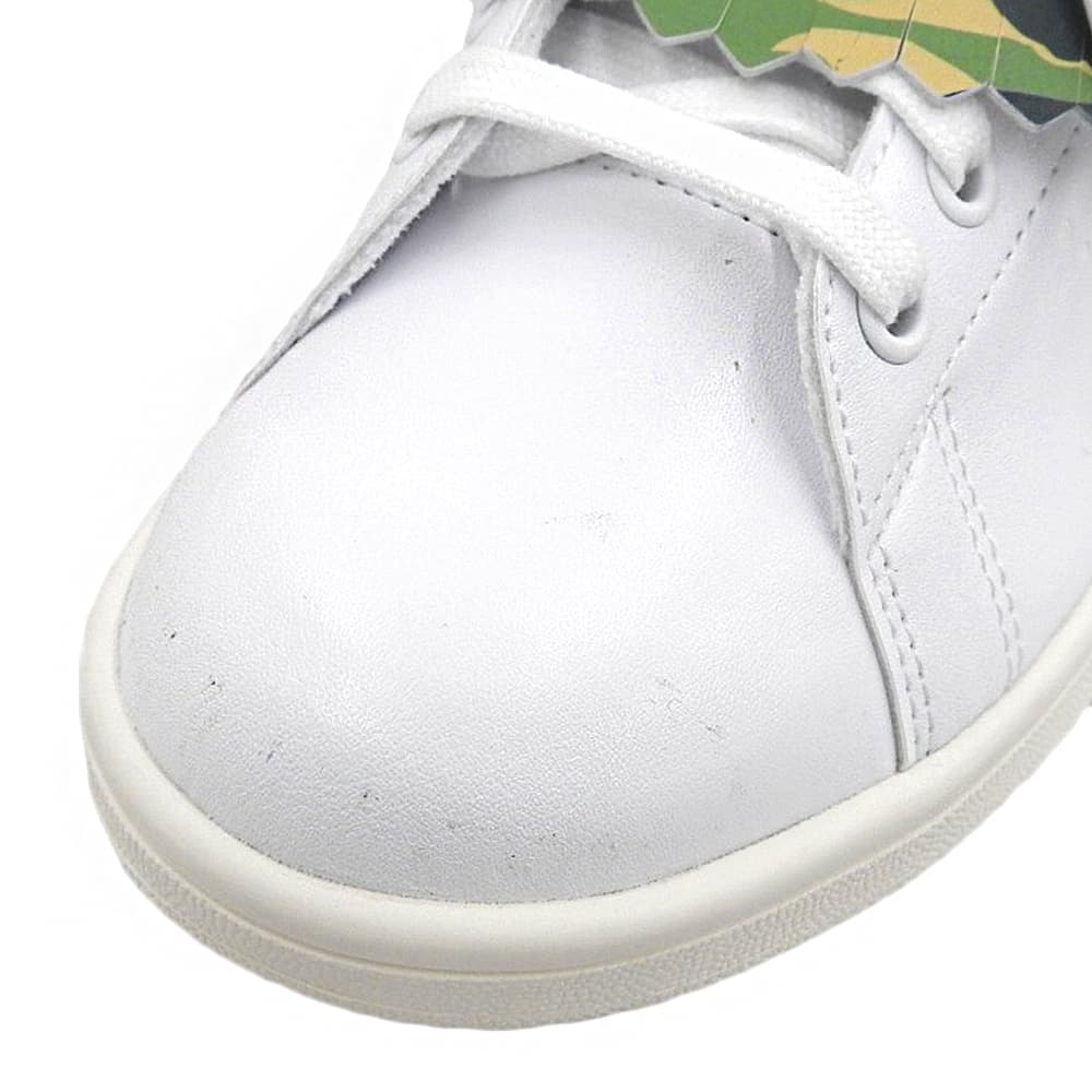 A BATHING APE アベイシングエイプ stan smith スニーカー シューズ メンズ ホワイト 25.5cm IG5916 シューズ