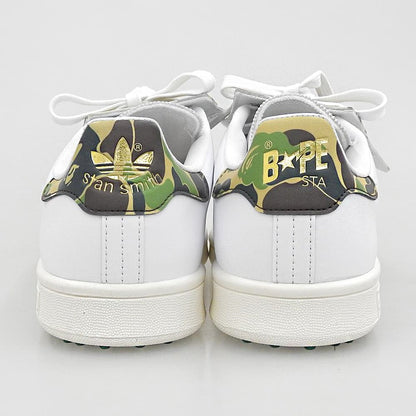 A BATHING APE アベイシングエイプ stan smith スニーカー シューズ メンズ ホワイト 25.5cm IG5916 シューズ