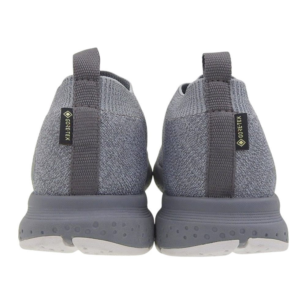 THE NORTH FACE ノースフェイス 新品同様 Velocity Knit GORE-TEX スニーカー メンズ グリフィンググレー×ジンクグレー 27cm NF51998 シューズ