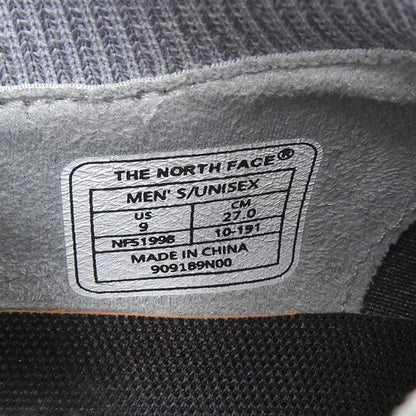 THE NORTH FACE ノースフェイス 新品同様 Velocity Knit GORE-TEX スニーカー メンズ グリフィンググレー×ジンクグレー 27cm NF51998 シューズ