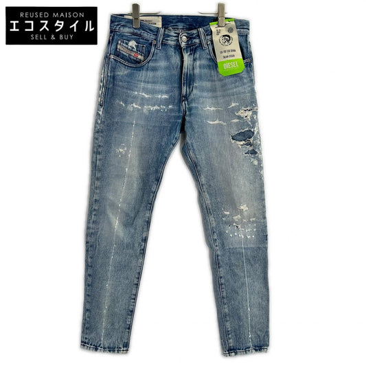 DIESEL ディーゼル D-STRUKT インディゴ ジョガークラッシュパンツ ボトムス