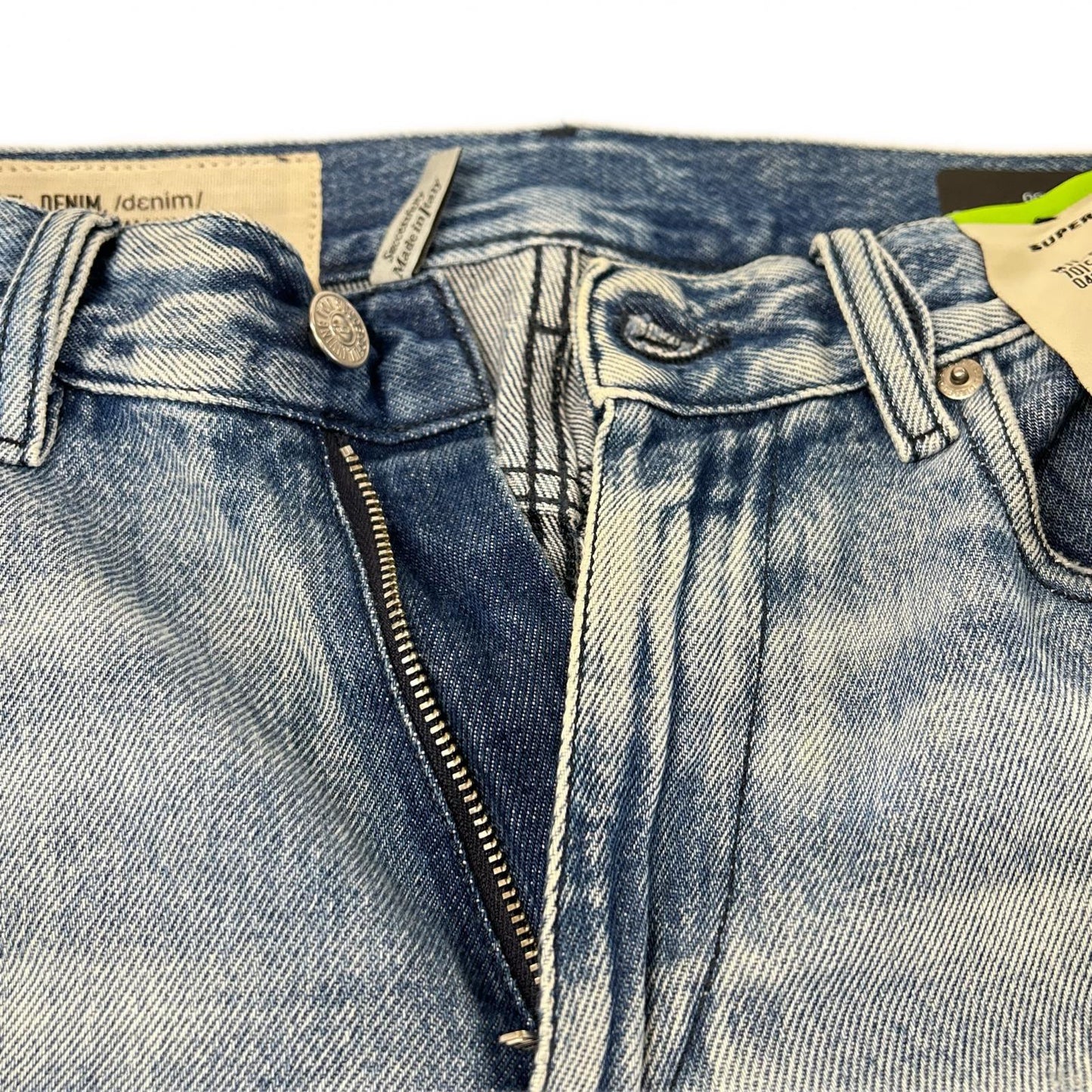 DIESEL D-STRUKT indigo jogger-crush pants bottoms