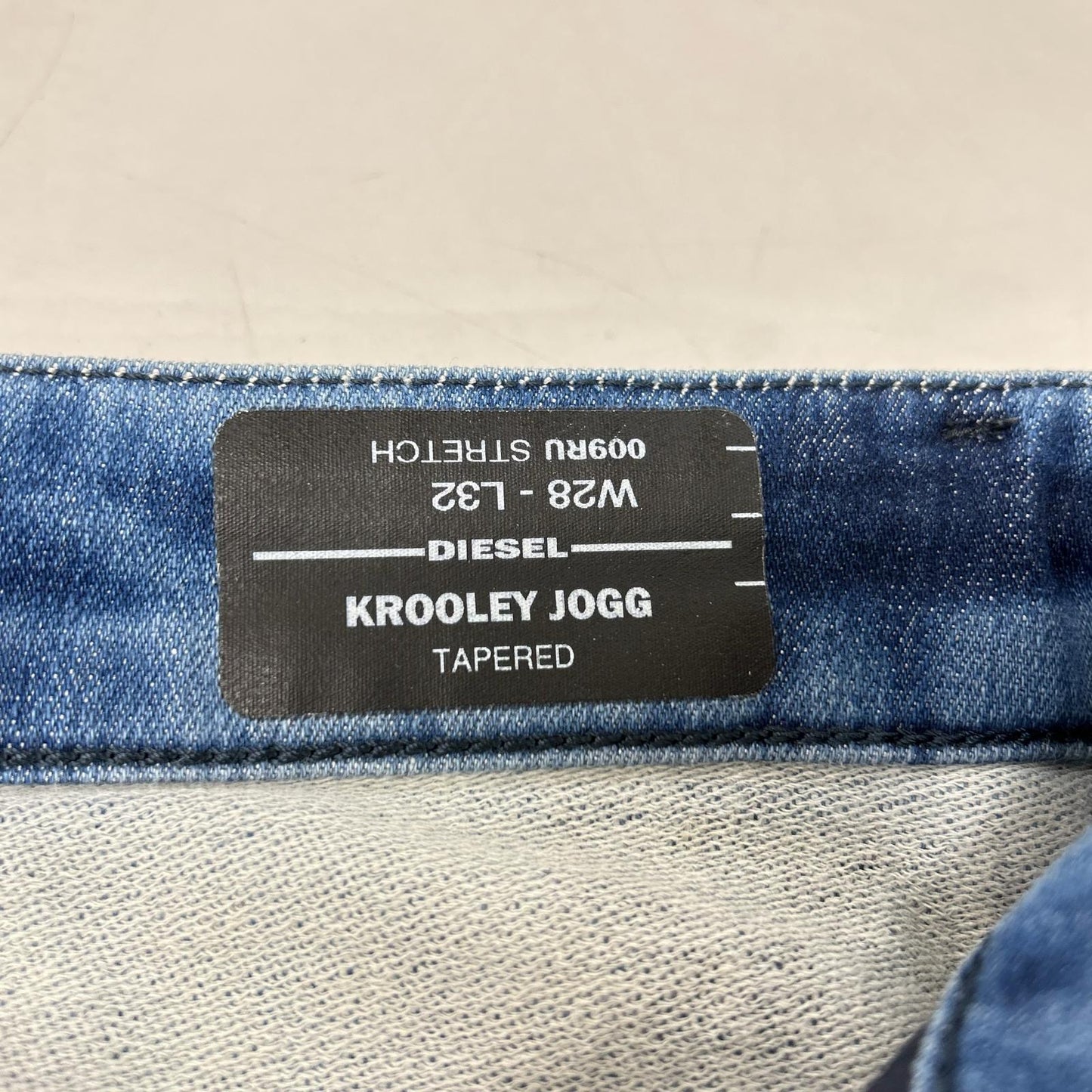 DIESEL ディーゼル KROOLEY JOG インディゴ ジョガークラッシュパンツ ボトムス