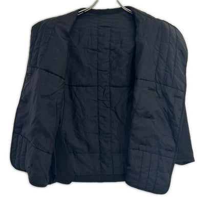 yohjiyamamoto ヨウジヤマモト FU-J02-417 ブラック シルクライナージャケット ジャケット