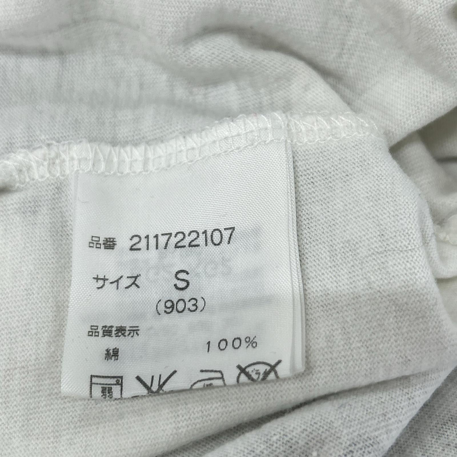 Rags McGREGOR Tsuyoshi Noguchi white photo T-shirt short sleeves tops