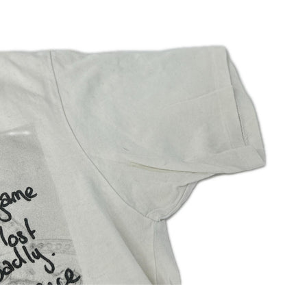 Rags McGREGOR Tsuyoshi Noguchi white photo T-shirt short sleeves tops