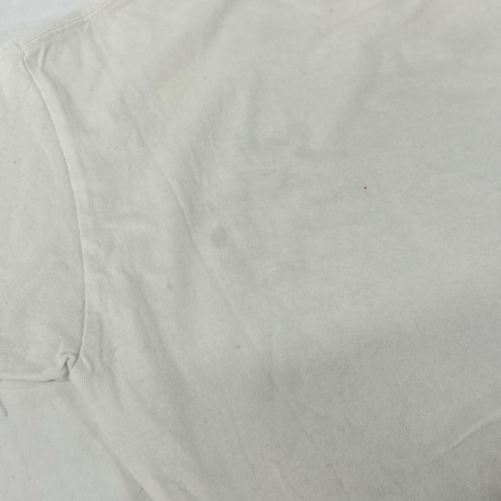 Rags McGREGOR Tsuyoshi Noguchi white photo T-shirt short sleeves tops