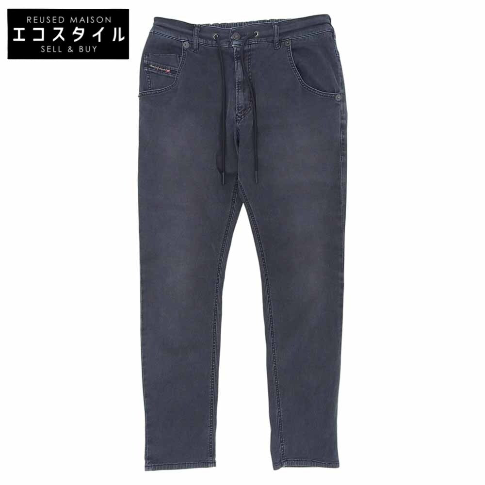 DIESEL ディーゼル KROOLEY イージーパンツ ボトムス メンズ 黒 ブラック 32 ボトムス