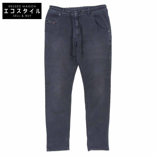 DIESEL ディーゼル KROOLEY イージーパンツ ボトムス メンズ 黒 ブラック 32 ボトムス