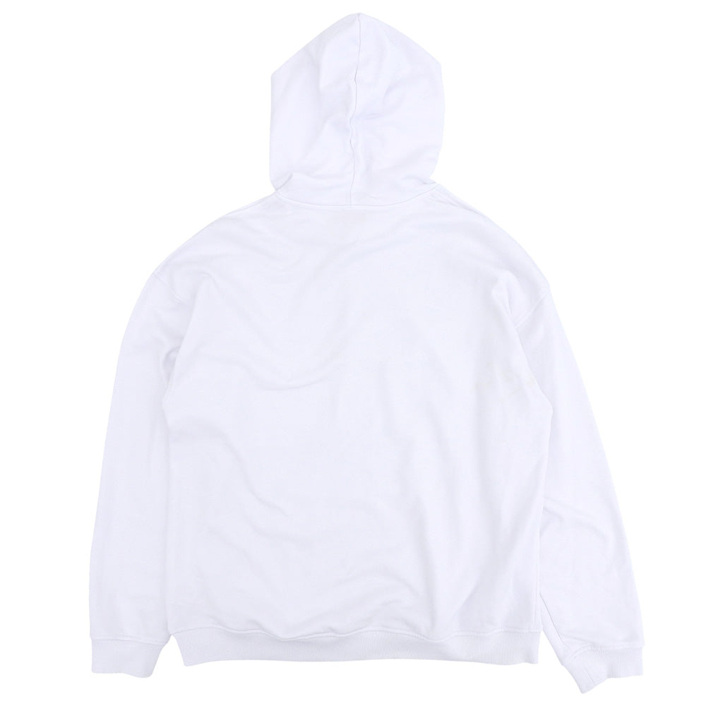 DIESEL ディーゼル フロント ロゴ パーカー トップス メンズ ホワイト XL トップス