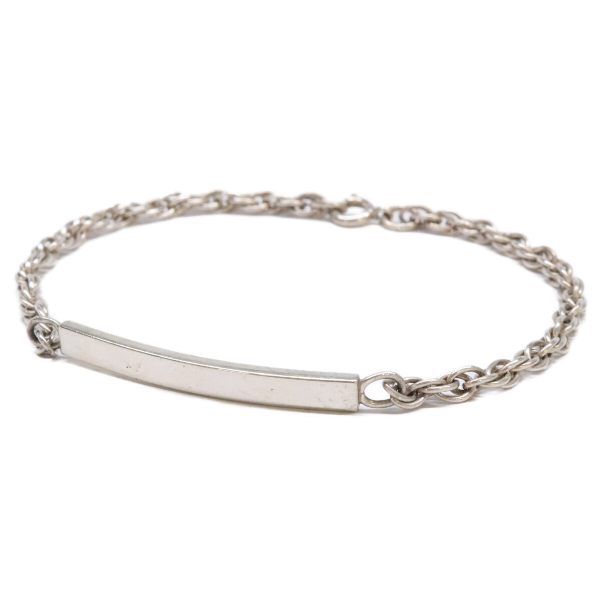 TIFFANY&Co. ティファニー IDプレート ナロー ブレスレット