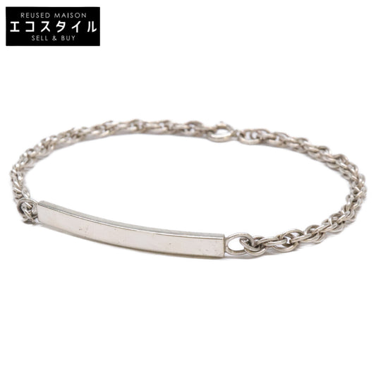 TIFFANY&Co. ティファニー IDプレート ナロー ブレスレット