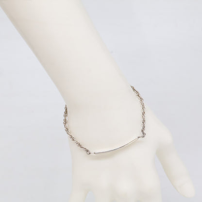 TIFFANY&Co. ティファニー IDプレート ナロー ブレスレット