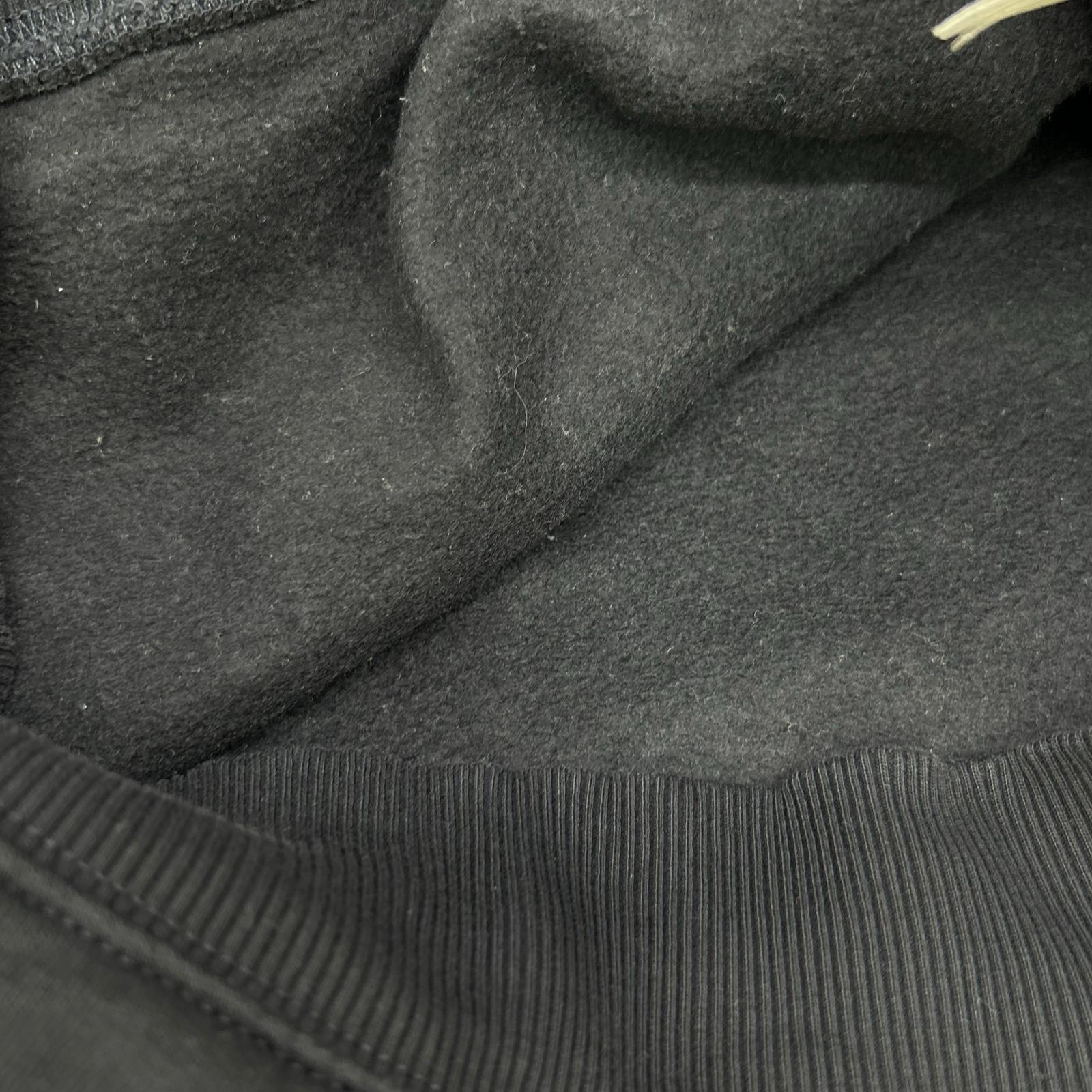 Lacoste ラコステ ネイビー オーバーサイズワニロゴステッチスウェットフーディー トップス