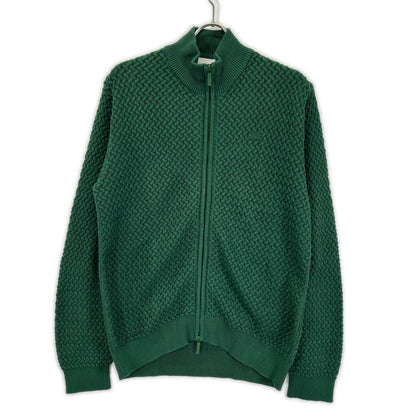 Lacoste ラコステ AH011J バスケットニットジップアップ トップス