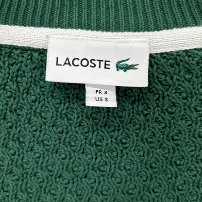 Lacoste ラコステ AH011J バスケットニットジップアップ トップス