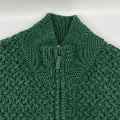 Lacoste ラコステ AH011J バスケットニットジップアップ トップス