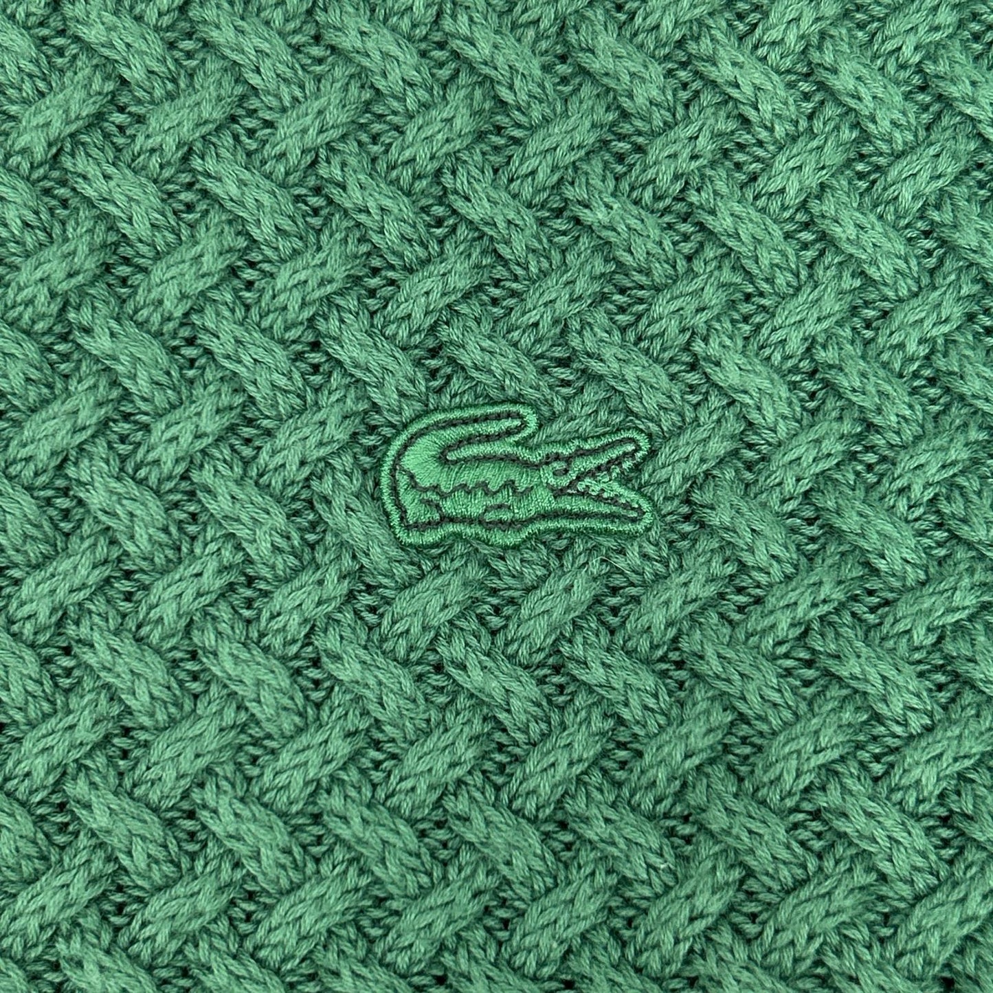 Lacoste ラコステ AH011J バスケットニットジップアップ トップス