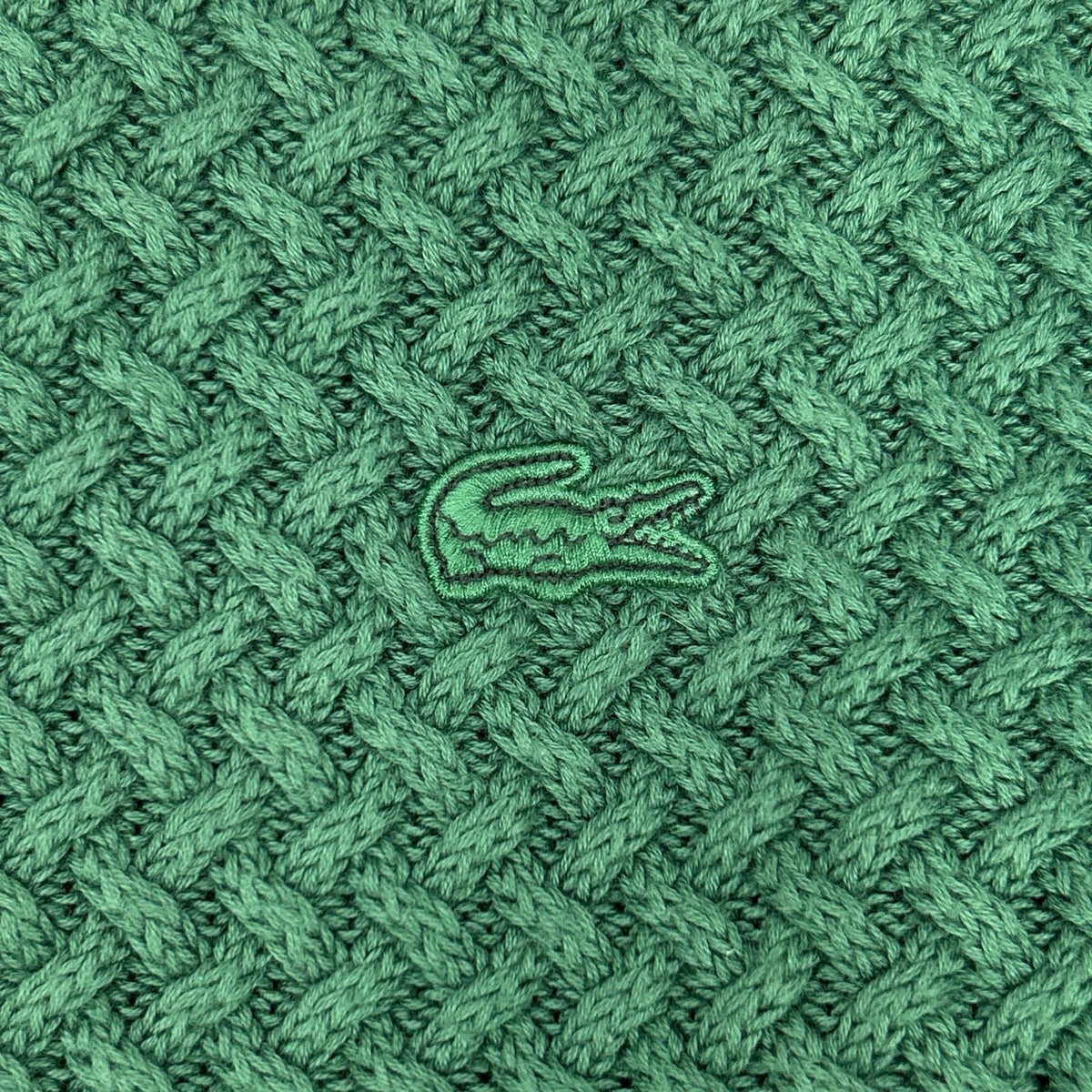 Lacoste ラコステ AH011J バスケットニットジップアップ トップス