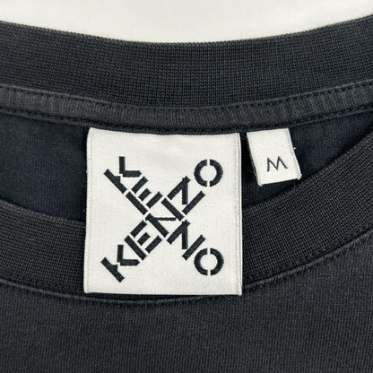 KENZO ケンゾー FA65TS0014SJ ブラック クロスロゴTシャツ トップス
