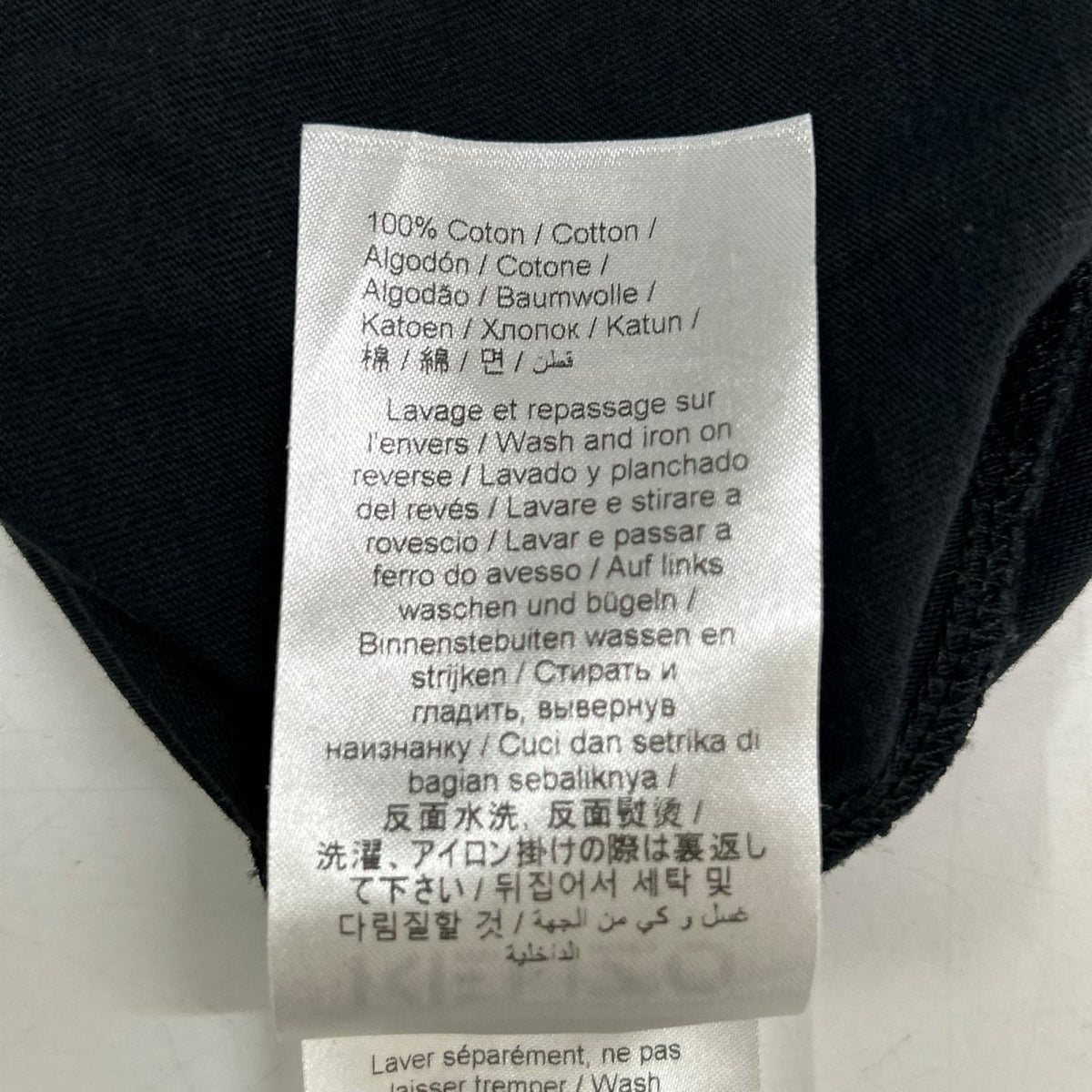 KENZO ケンゾー FA65TS0014SJ ブラック クロスロゴTシャツ トップス