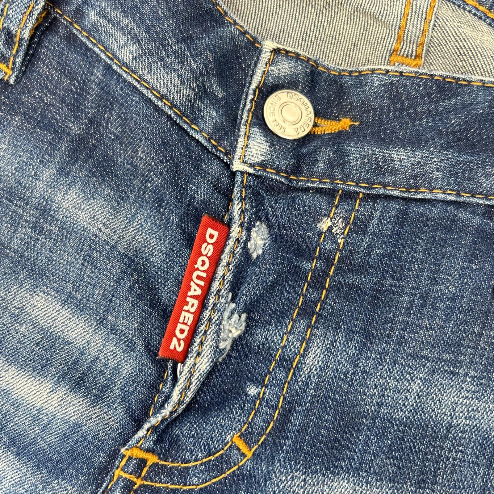 DSQUARED2 ディースクエアード 20aw s75lb0365 jennifer cropprd jean デニム ボトムス