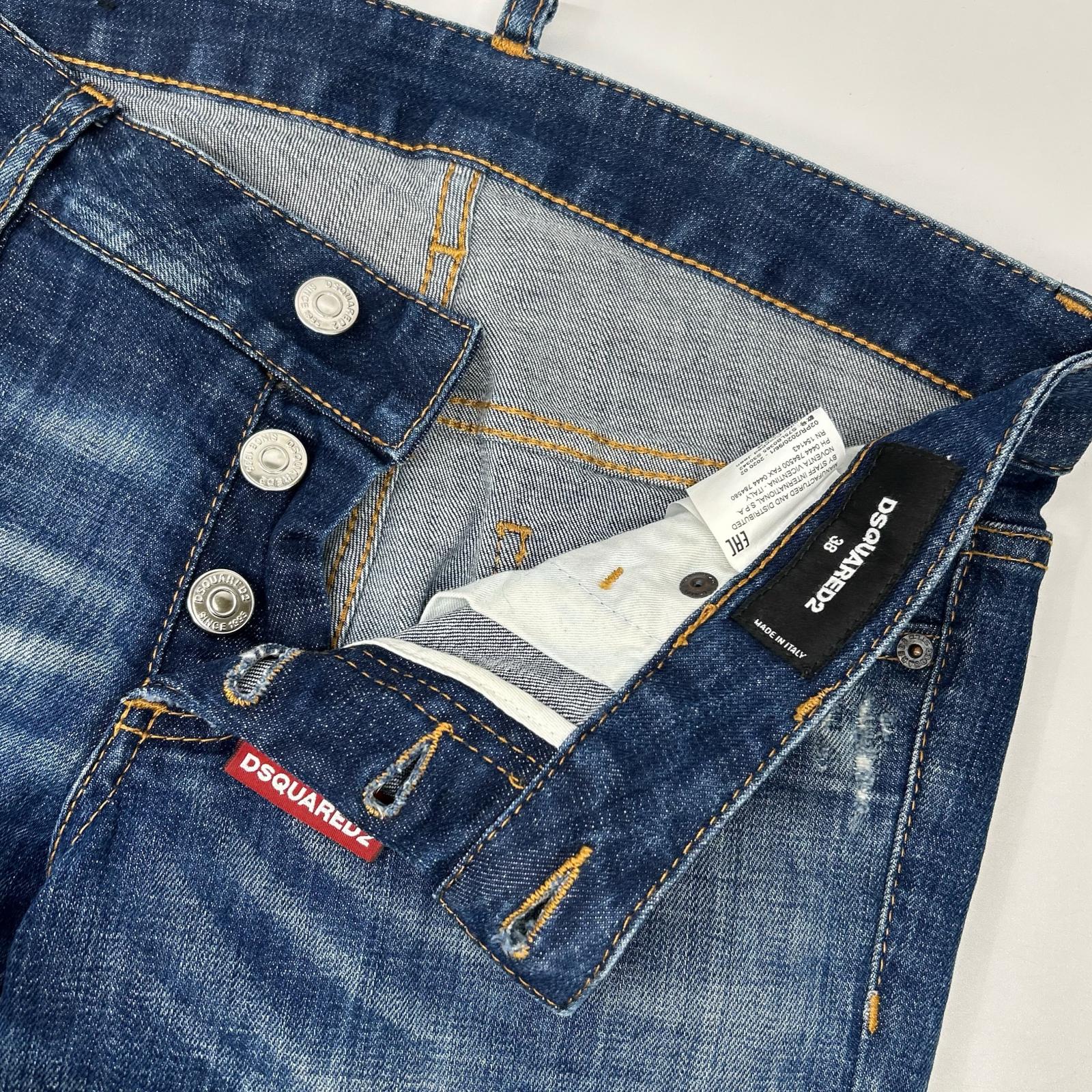 DSQUARED2 ディースクエアード 20aw s75lb0365 jennifer cropprd jean デニム ボトムス