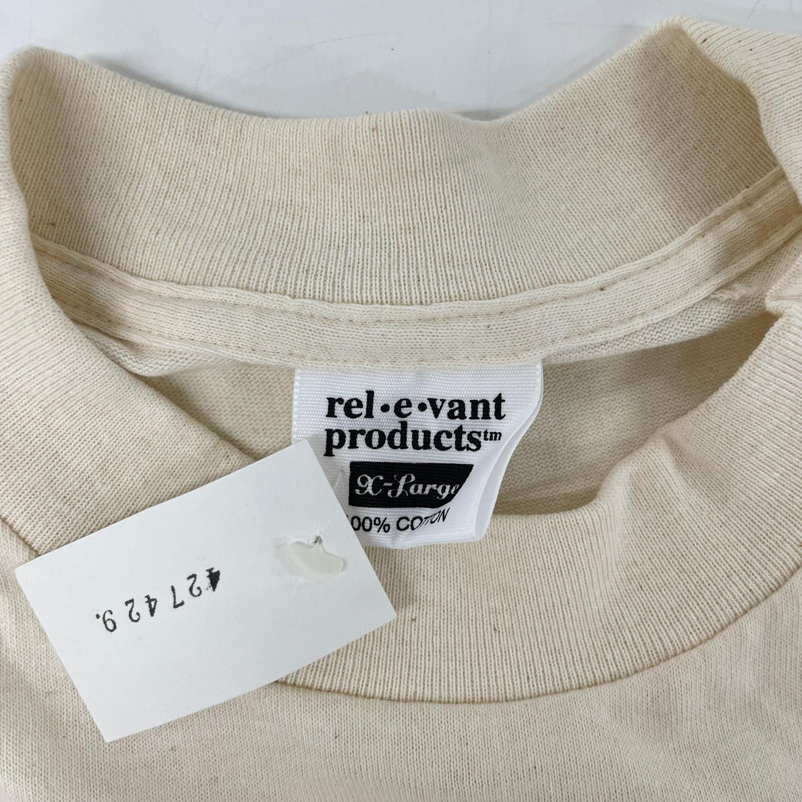 VINTAGE ヴィンテージ 90S デッドストック rel e vant products tooltシャツ トップス