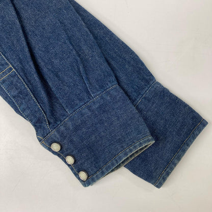 LEVI'S リーバイス 7205 1018 90s バレンシア製 ショートホーン デニムシャツ トップス