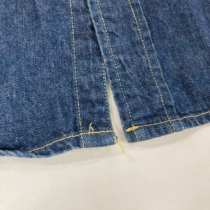LEVI'S リーバイス 7205 1018 90s バレンシア製 ショートホーン デニムシャツ トップス