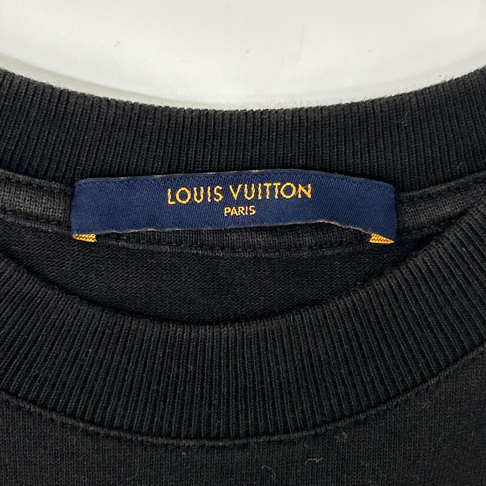 LOUIS VUITTON ルイヴィトン HHY07W 19AW Back Flower Print Tee バックフラワー プリント 半袖 Tシャツ トップス